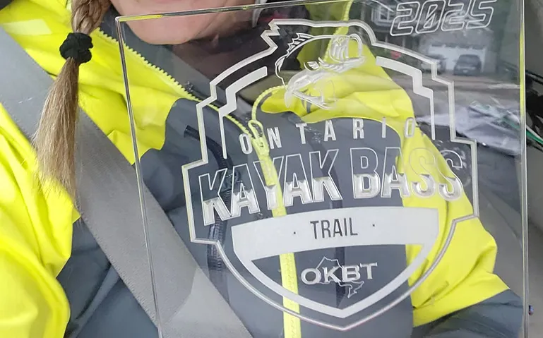 Catching a 50 Muskie during an event